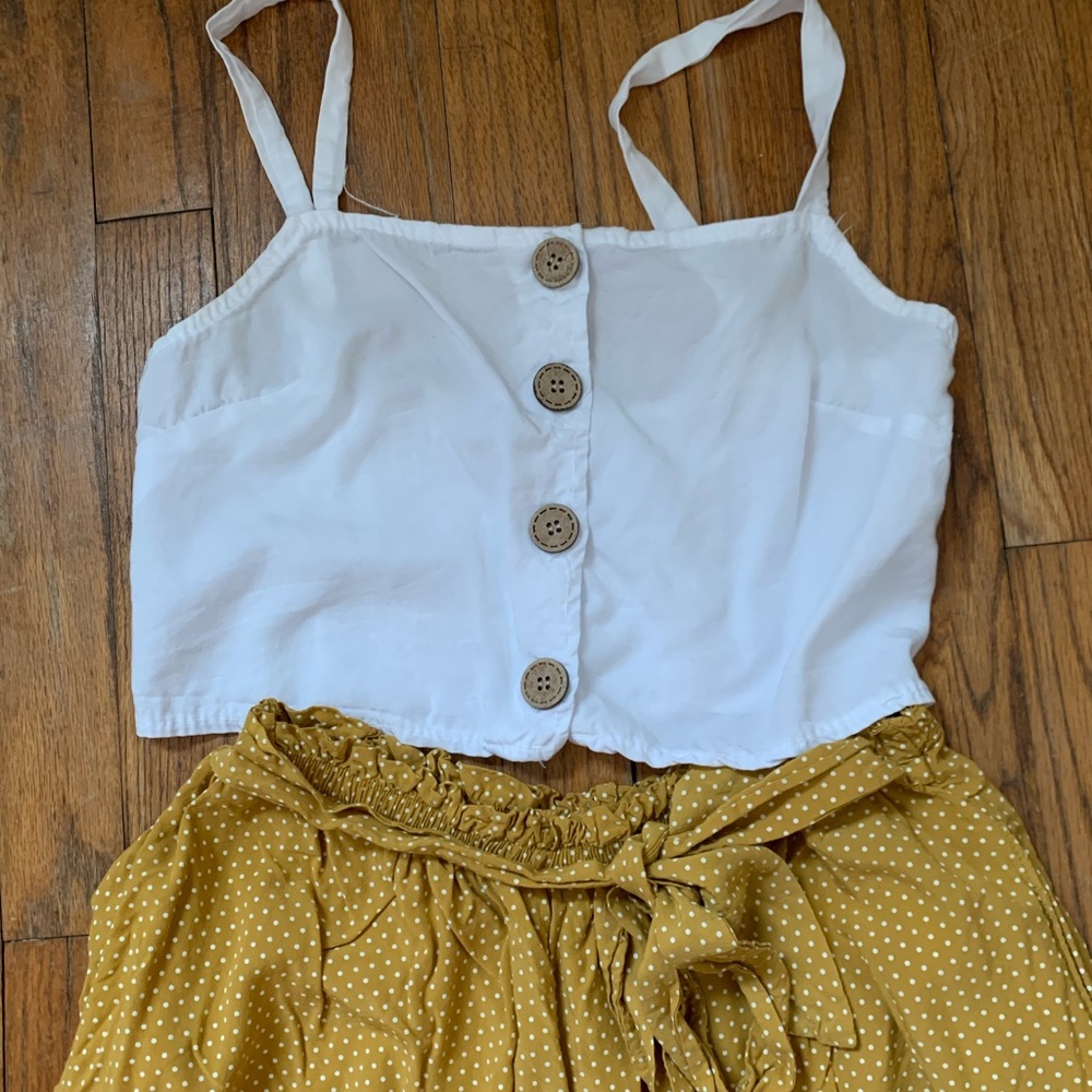 100% cotton two piece set